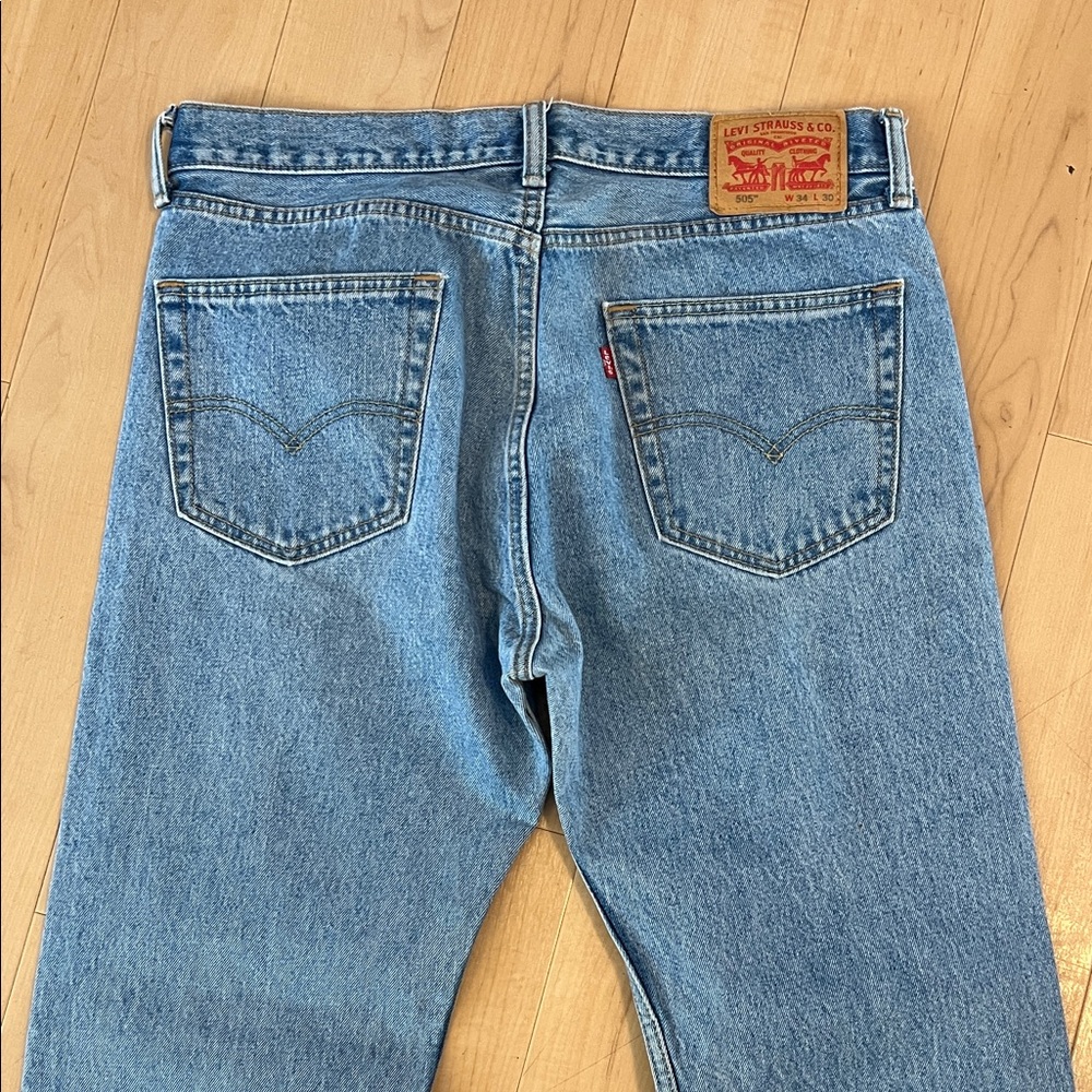 Levi's 505 w34x30 Jeans - Picture 10 of 14